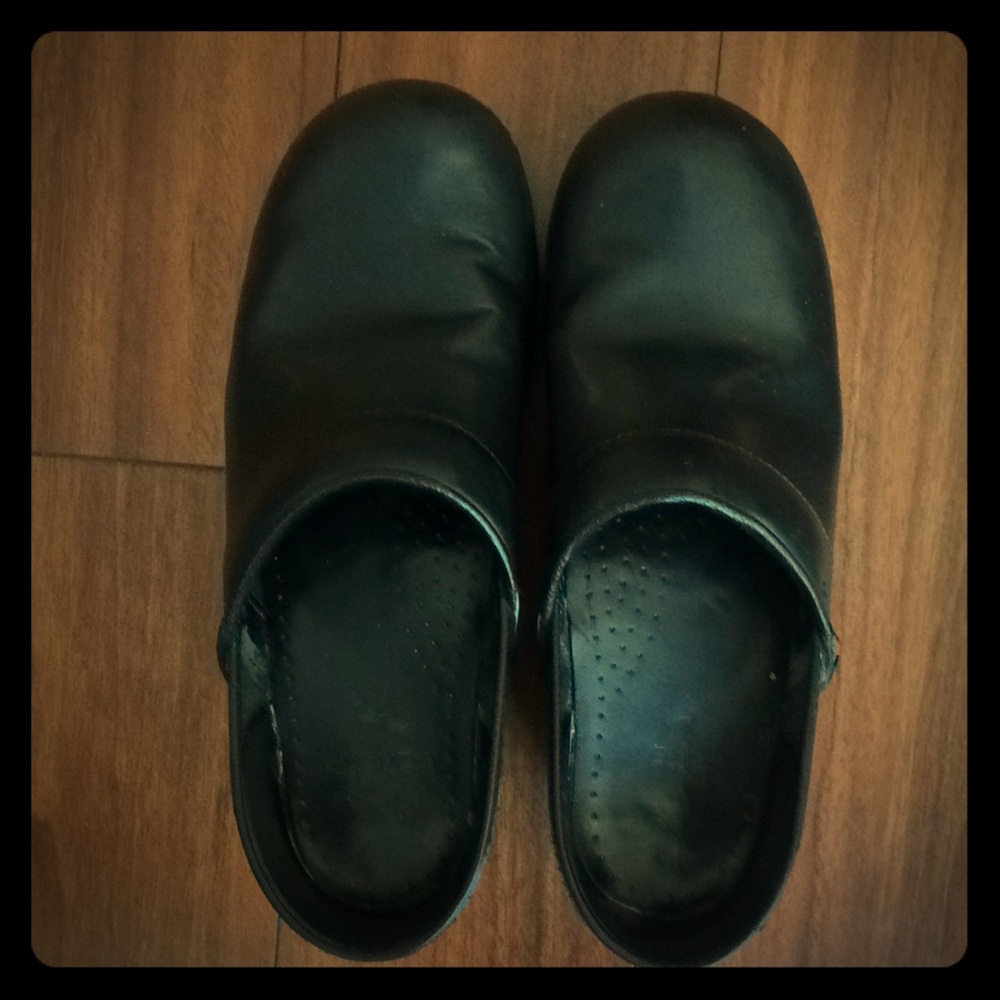 Dansko Black clogs